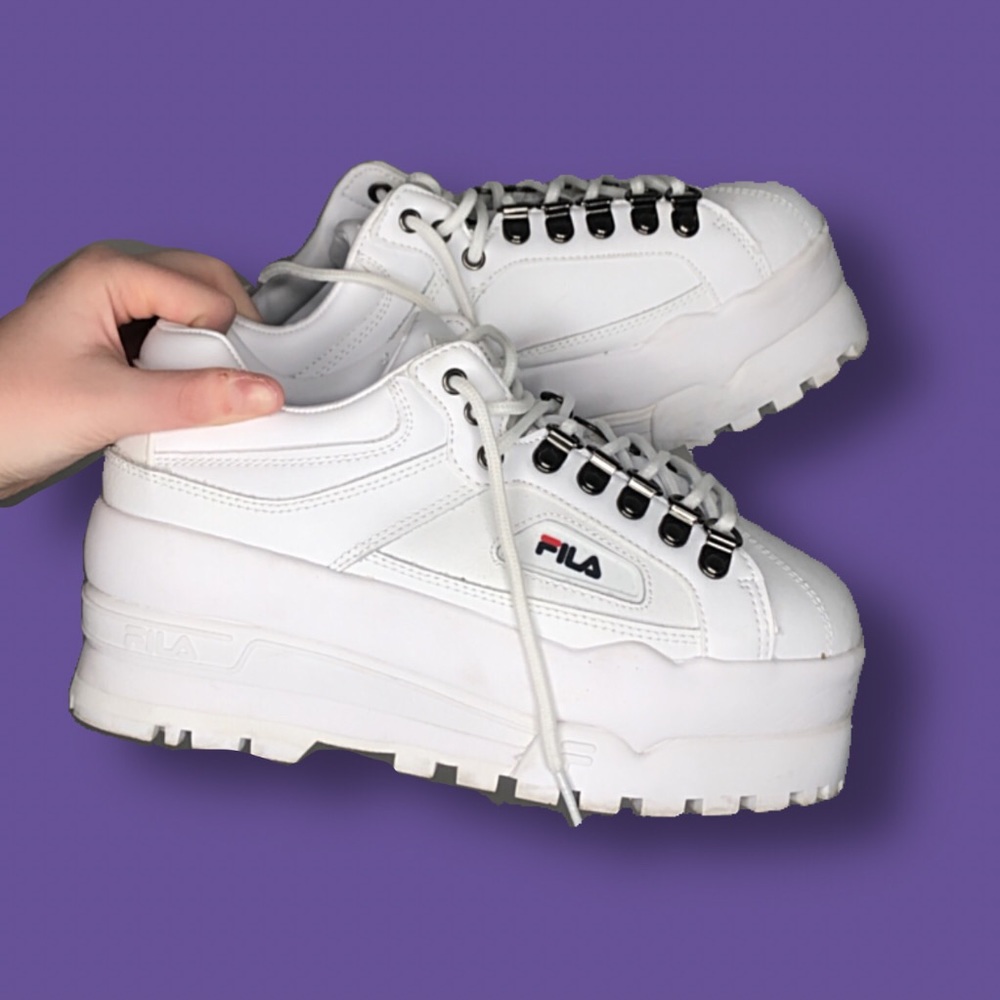 Fila trailblazer platform sneaker